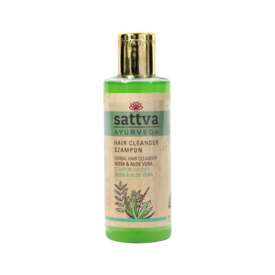 Sampon neem és aloe vera gyógynövényekkel - zsíros hajra