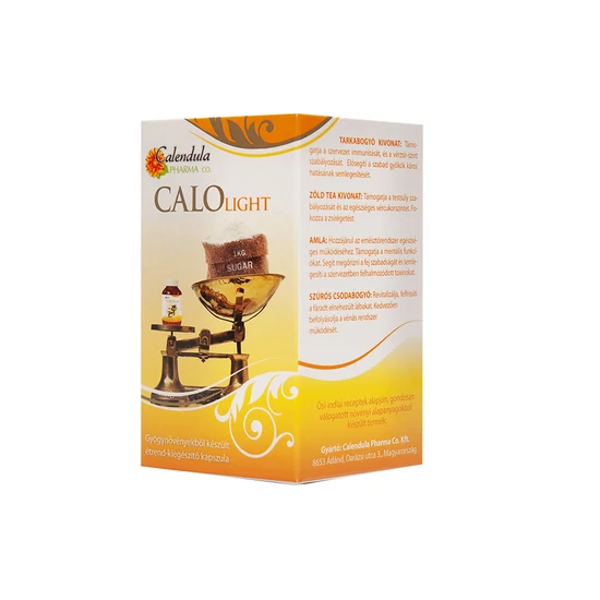 Calolight - a vércukorszint és anyagcsere stabilizálásáért