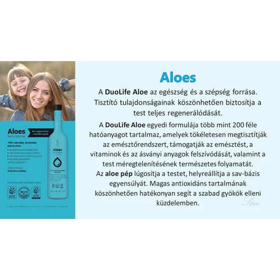 DuoLife Aloes - méregtelenítés, immunrendszer