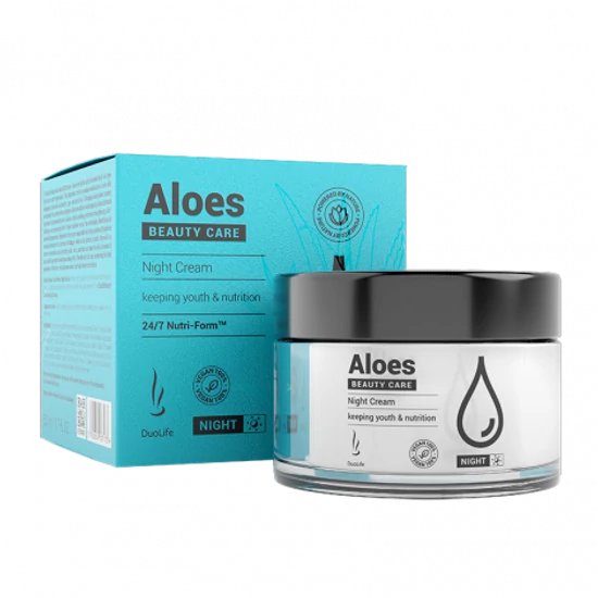 Aloe-s éjszakai arckrém