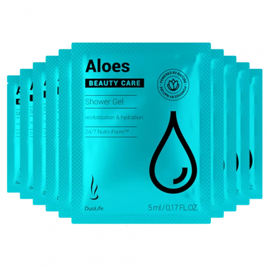 DuoLife Beauty Care Aloes Shower Gel - tusfürdő - MINTA 