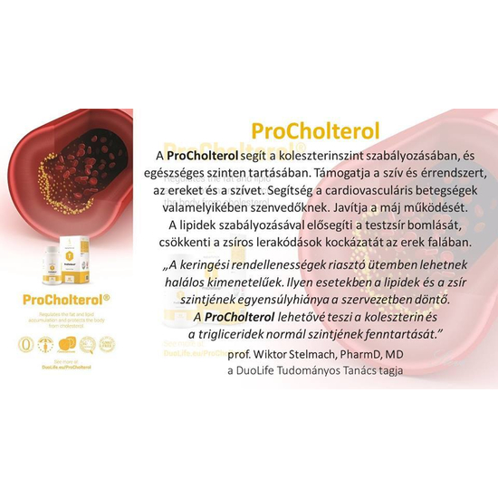 DuoLife Medical Formula ProCholterol® - a koleszterinszintért 