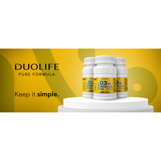 DuoLife D3 - Nigella Olajban