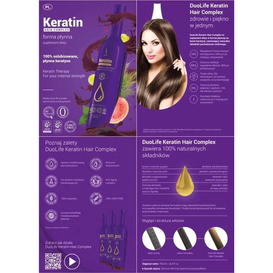  DuoLife Keratin Hair Complex - Sampon