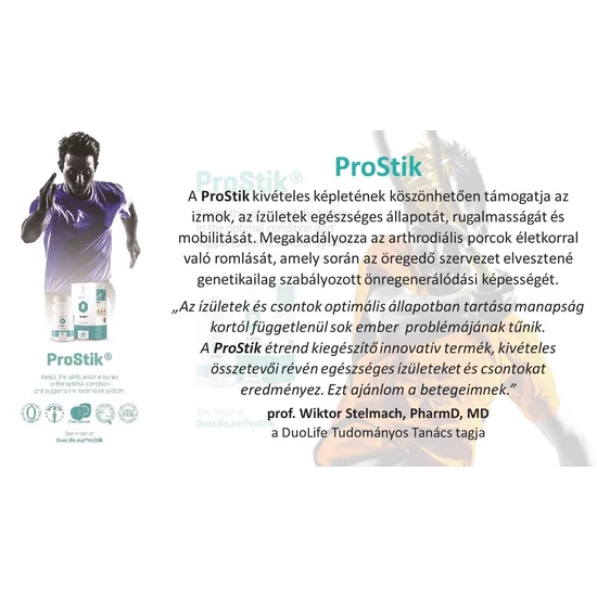 DuoLife Medical Formula ProStik® - NEW, izmokra, izületekre