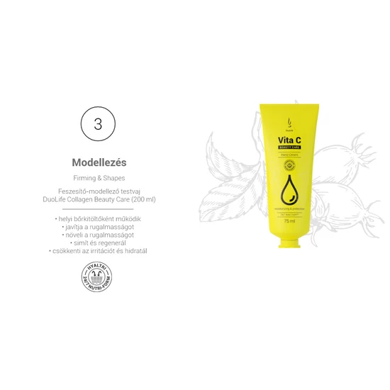 DuoLife Beauty Care Vita C Hand - C-vitaminos Kézkrém