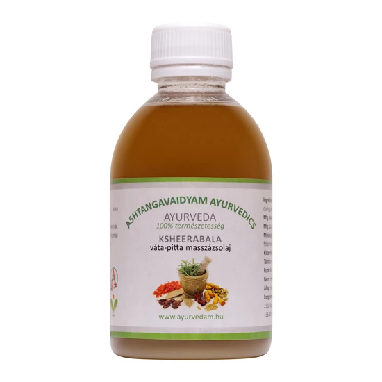 Ksheerabala Thailam - vata/pitta Ayurveda  masszázsolaj 1 liter